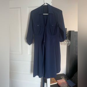 Market and spruce wrap dress